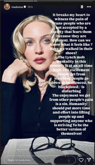 Photo: Instagram/@Madonna